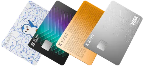 KAST card lineup